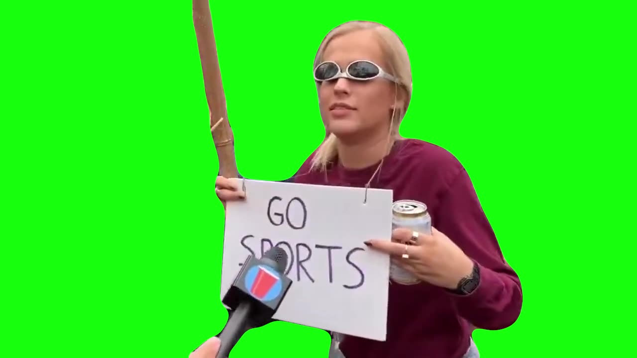 "Go Team! Go Sports!" (Devon Again – deep) | Green Screen
