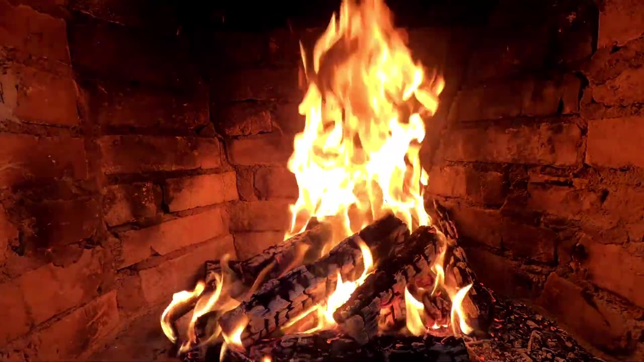 FIREPLACE 1 hour 4K High quality