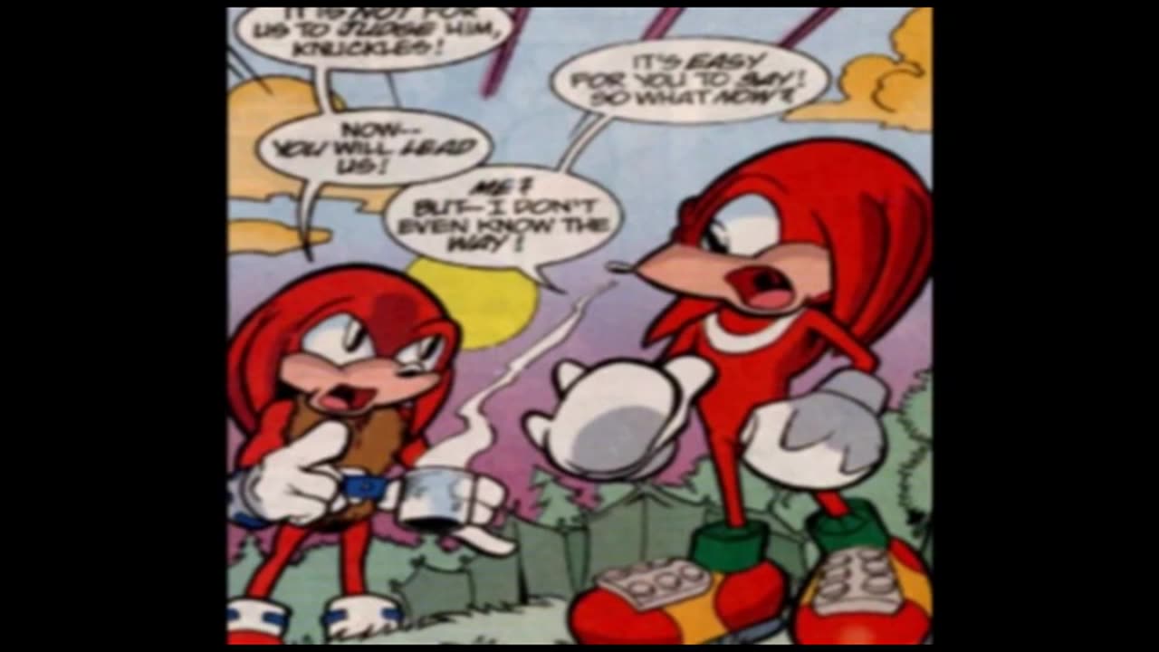 Newbie's Perspective Knuckles Comic Issue 11 Review