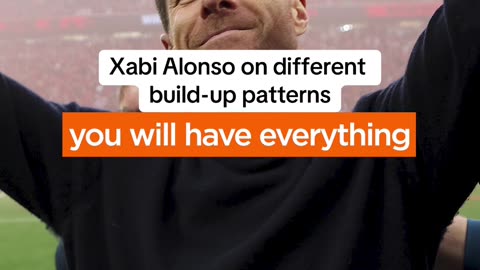 Xabi Alonso speaks on his tactics