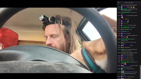 2023-03-10 (6bis.2) - Trajet en vue clodo + chien - Twitch Decheterie (version avec chat)