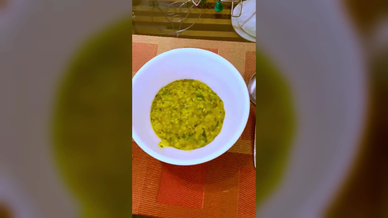 Healthy Vegan Daal Khichadi for dinner