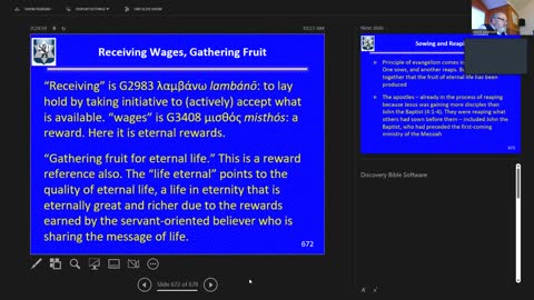 Sunday December 4,2022 Life of the Messiah 70 The Harvest - Evangelism and Rewards;