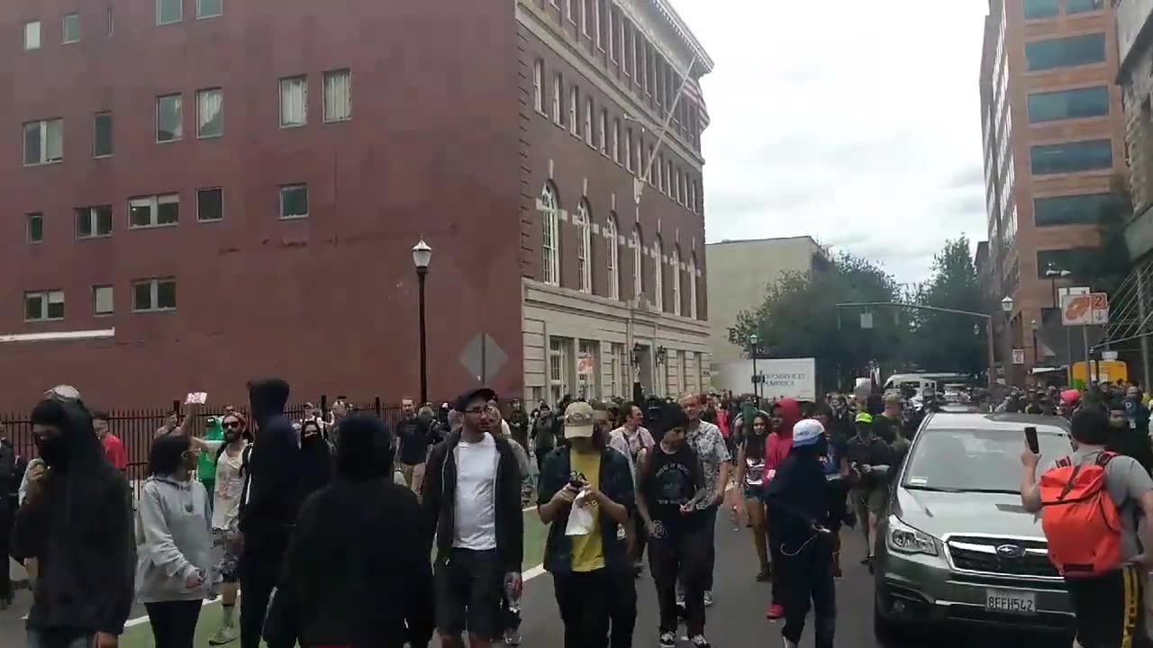 Aug. 17 2019 Portland 1.12 antifa chants 'whose streets? our streets.'