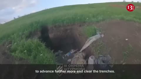 1:20 “Killed Russians" - Ukrainian army’s camera has captured Russians killed near Bakhmut