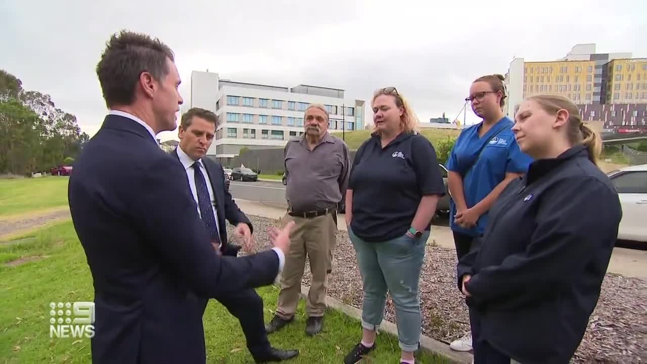 Thousands of health workers to leave in strained and underpaid system _ 9 News Australia