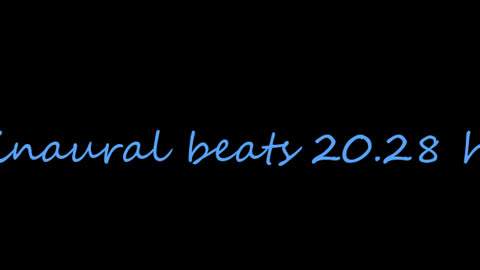 binaural beats 20.28 hz