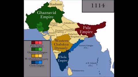 The history of India