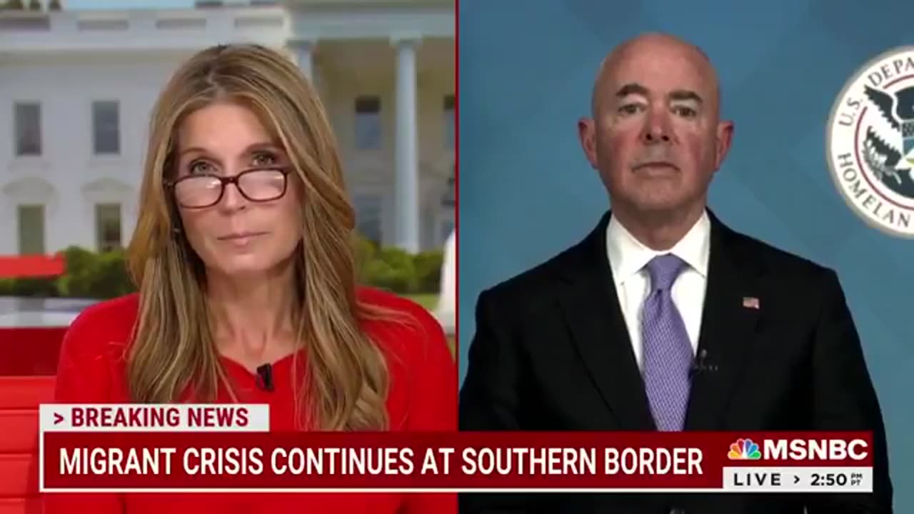 In 2021, DHS Secretary Alejandro Mayorkas bragged on MSNBC about ending