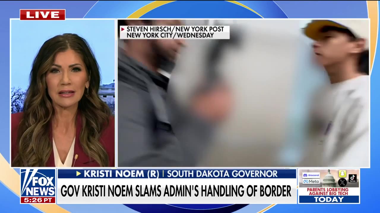 Kristi Noem on fox and friends 2/1/2024