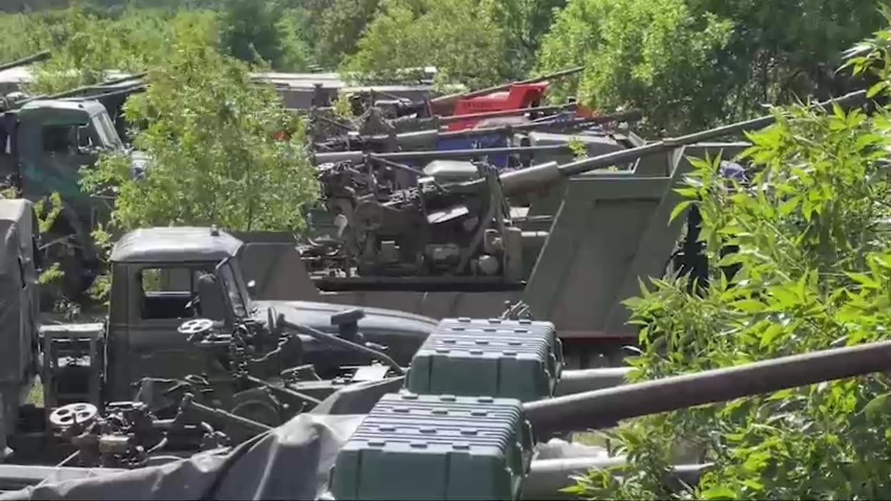 The Ministry of Defense of RF retrieve weapons and equipment of PMC "Wagner"