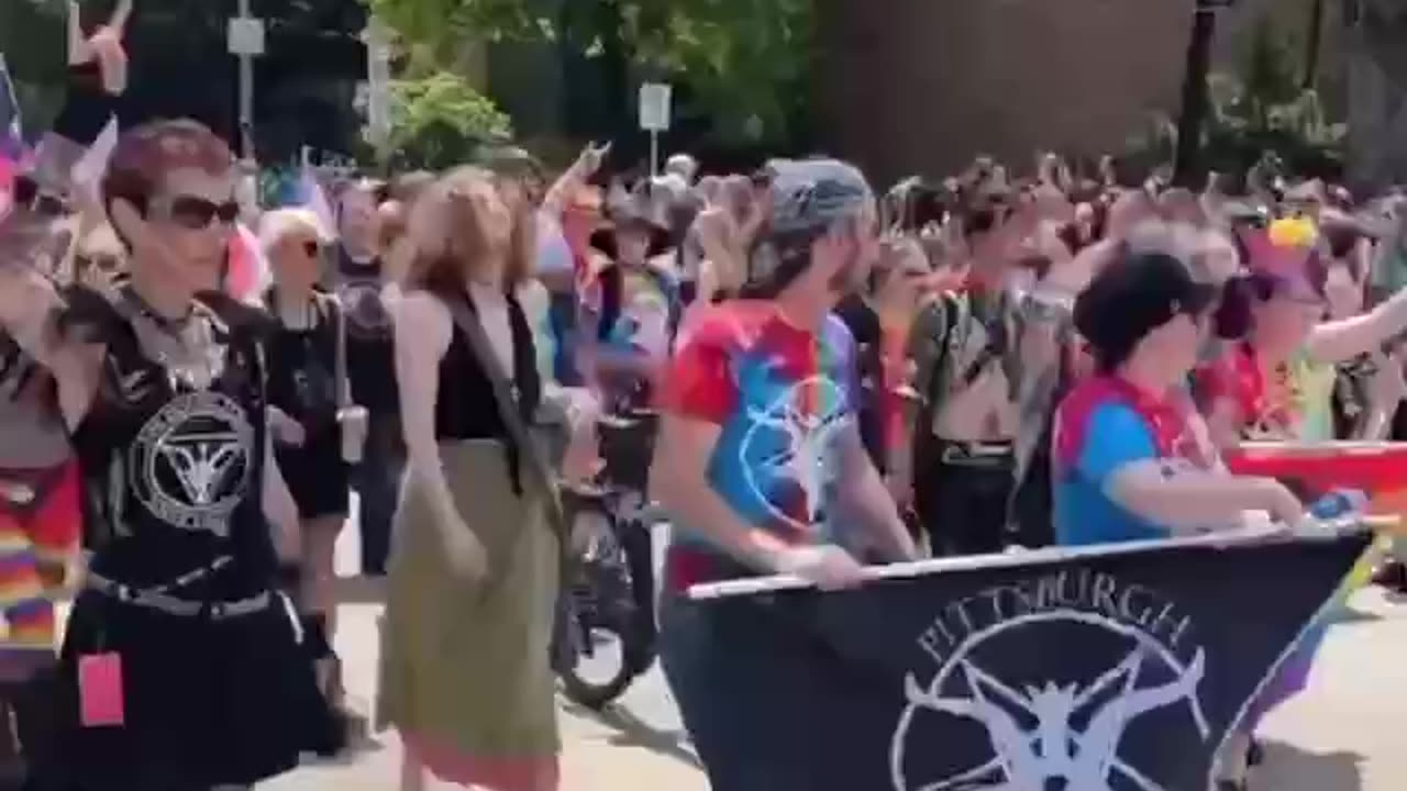 Illegal LGBT Satanists March in the U.S.