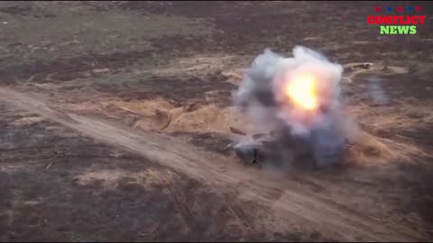 WAR BEGIN_ Powerful explosion in Ukraine hit the positions of the Armed Forces of Ukraine