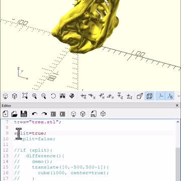 OpenScad: How to do sectional Analysis