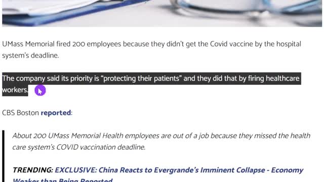 Massachusetts Fires 200 Employees For Refusing The Jab