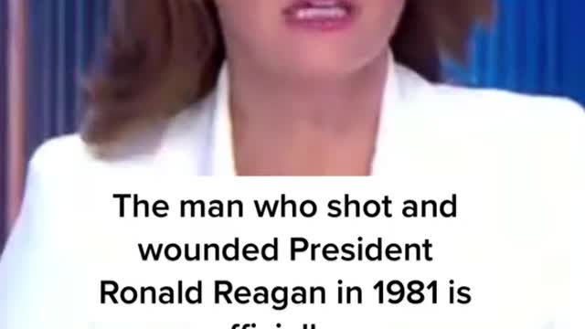 The man who shot and wounded President Ronald Reagan in 1981 is officially a