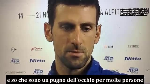 Le prime parole di Novak Djokovic dopo l'espulsione