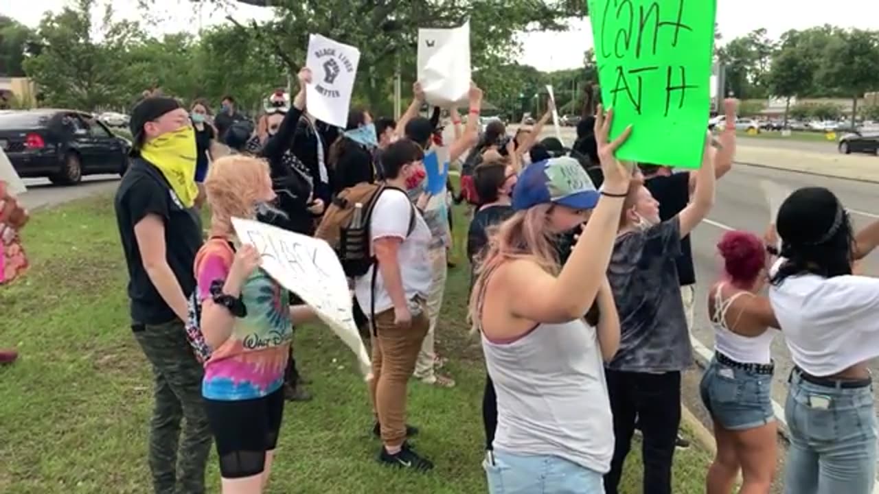 Black Lives Matter Protest March In Mobile, AL