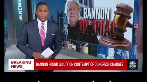 Steve Bannon found guilty in contempt trial