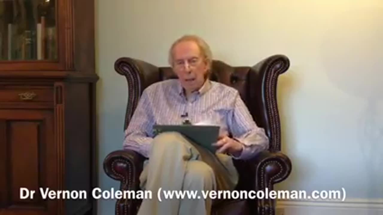 International best-selling author, Dr Vernon Coleman