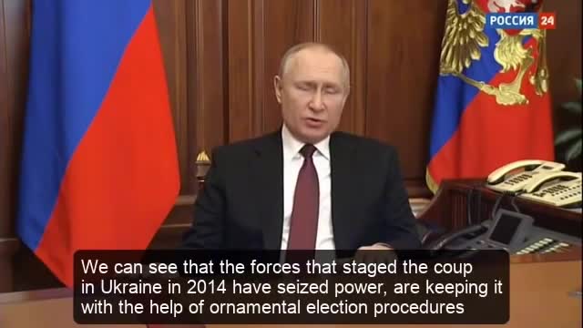 Putin's "Empire Of Lies" Speech