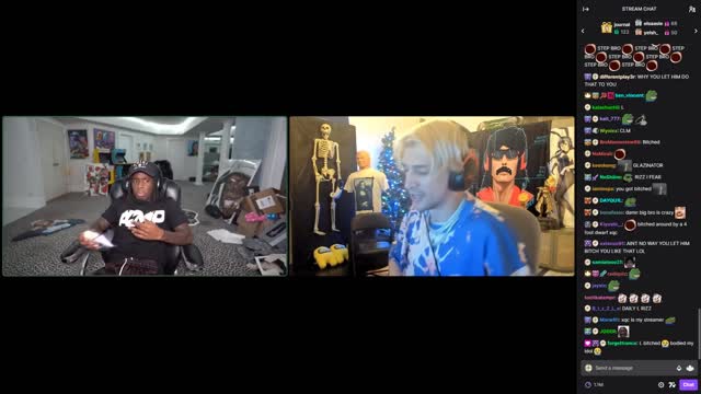 xQc sent a DM to Nadia last night