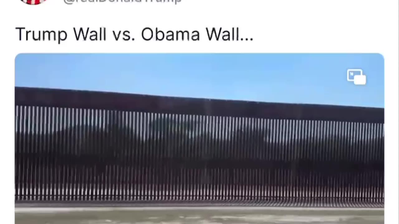 Trump wall vs Obama wall: