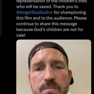 Jim Caviezel: Thank you for Sharing 'Sound of Freedom'