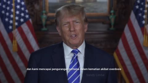 Trump: Kasus Overdosis Narkoba Turun Saat Saya, Tapi Naik Lagi Karena Krisis Perbatasan Biden