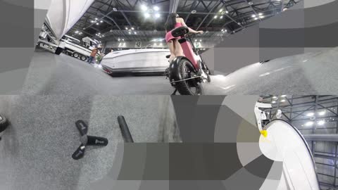 5K VR 360 핑크 마린룩 레이싱모델 임서아2022보트쇼