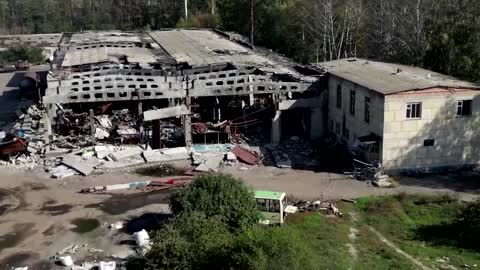 Abandoned Russian base holds secrets of retreat in Ukraine