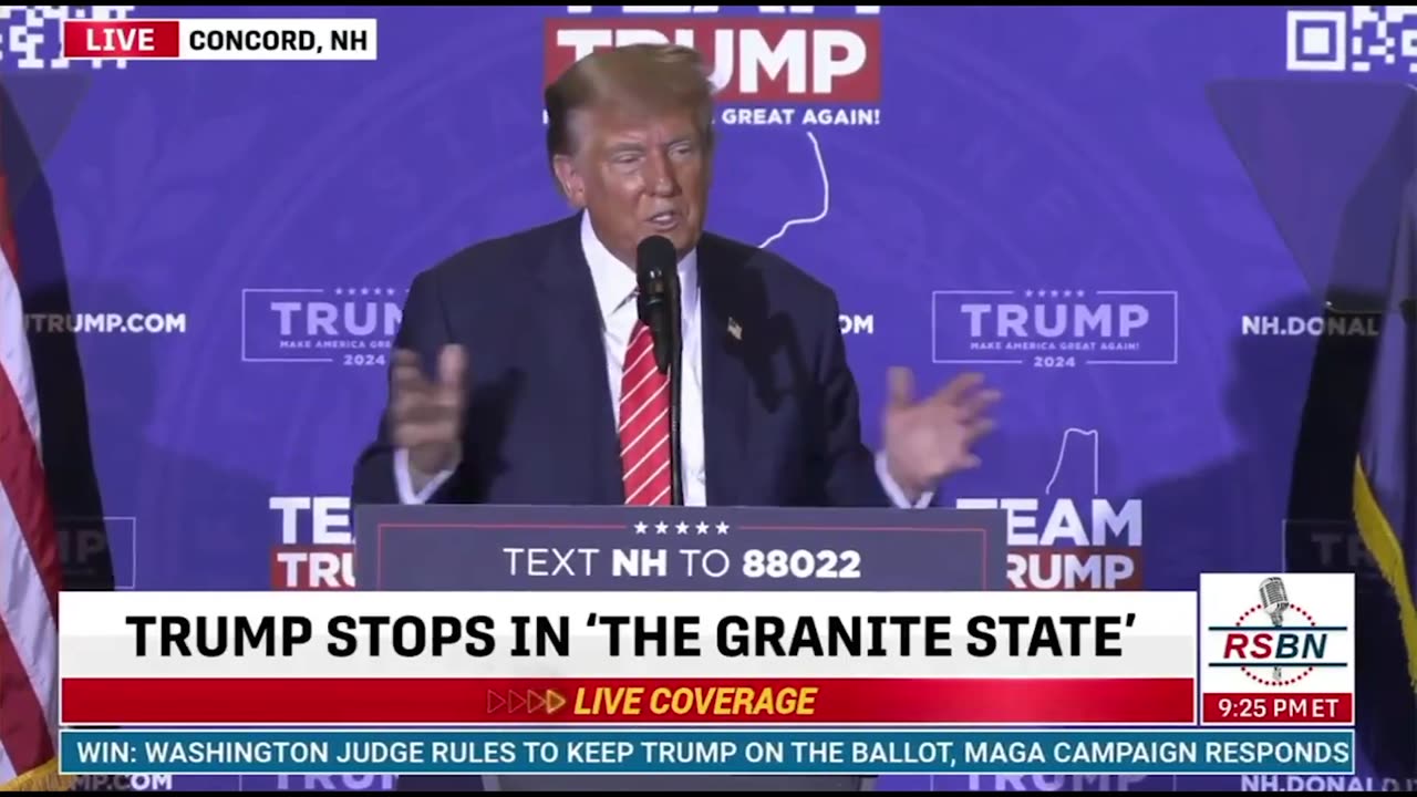 Trump PANICS, gets lost in CONFUSED rant at his OWN rally