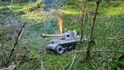 Tiger I - powerful mini CANNON. [ Panzerkampfwagen VI ]_Cut