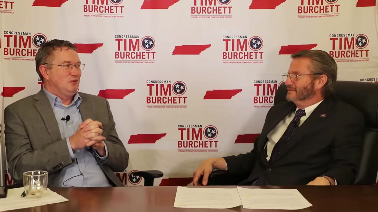 Thomas Massie and Tim Burchett Interview on spending more in Ukraine than roads and bridges in US