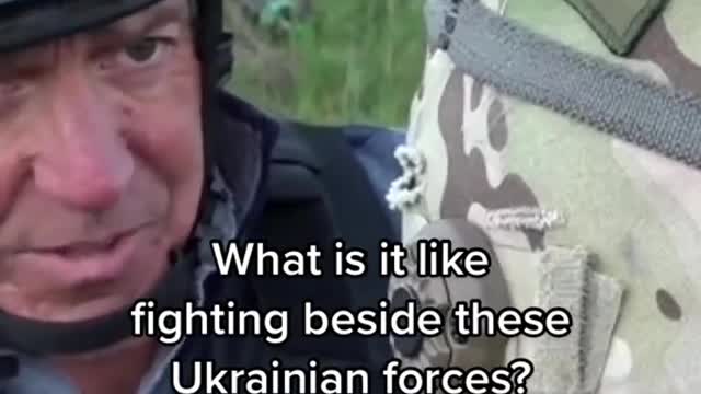 You're willing to put your life on the line for another country?