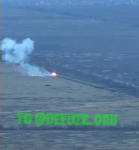 Insane Footage of Javilan Dive Bombing Russian Tank