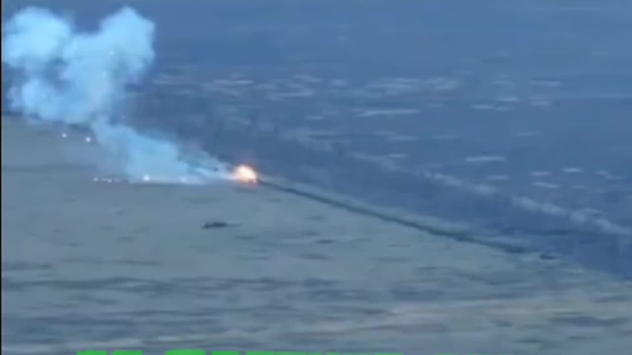 Insane Footage of Javilan Dive Bombing Russian Tank