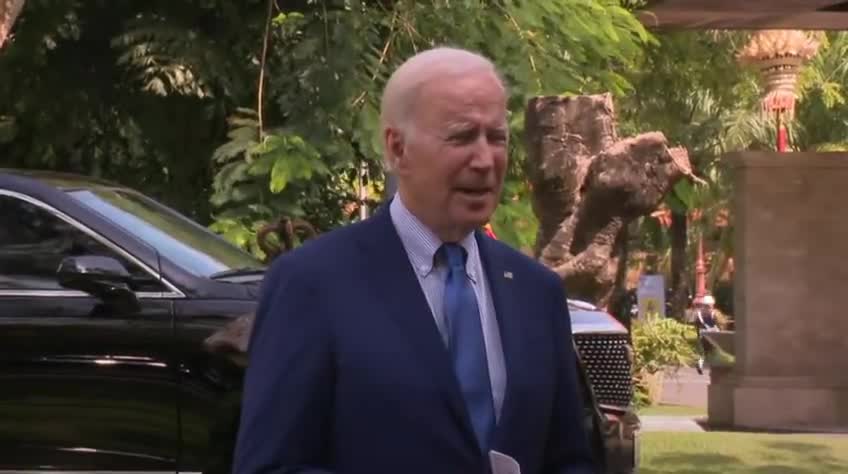 Biden says "preliminary" information suggests it is "unlikely" missile that killed two in Poland