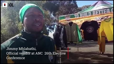 Vendor, Jimmy Mhlabathi to sell merchandise at ANC 26th elective conference this weekend