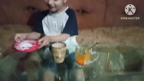 Kids experiment