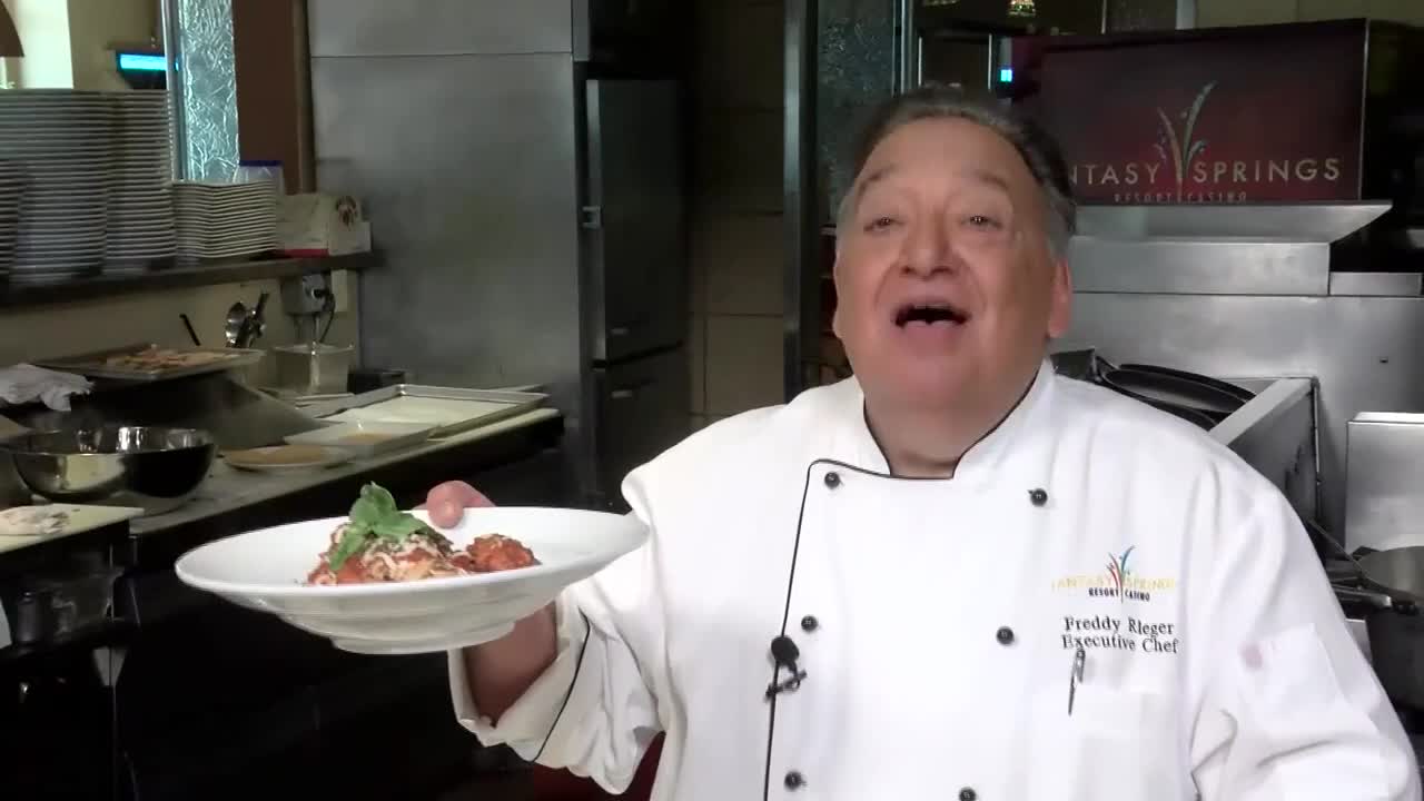 Chef Freddy brings us a delicious recipe for pork and ricotta meatballs