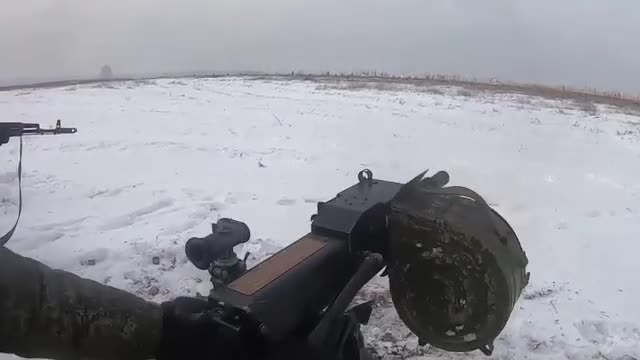 Russian military personnel at the training grounds in the Republic of Belarus