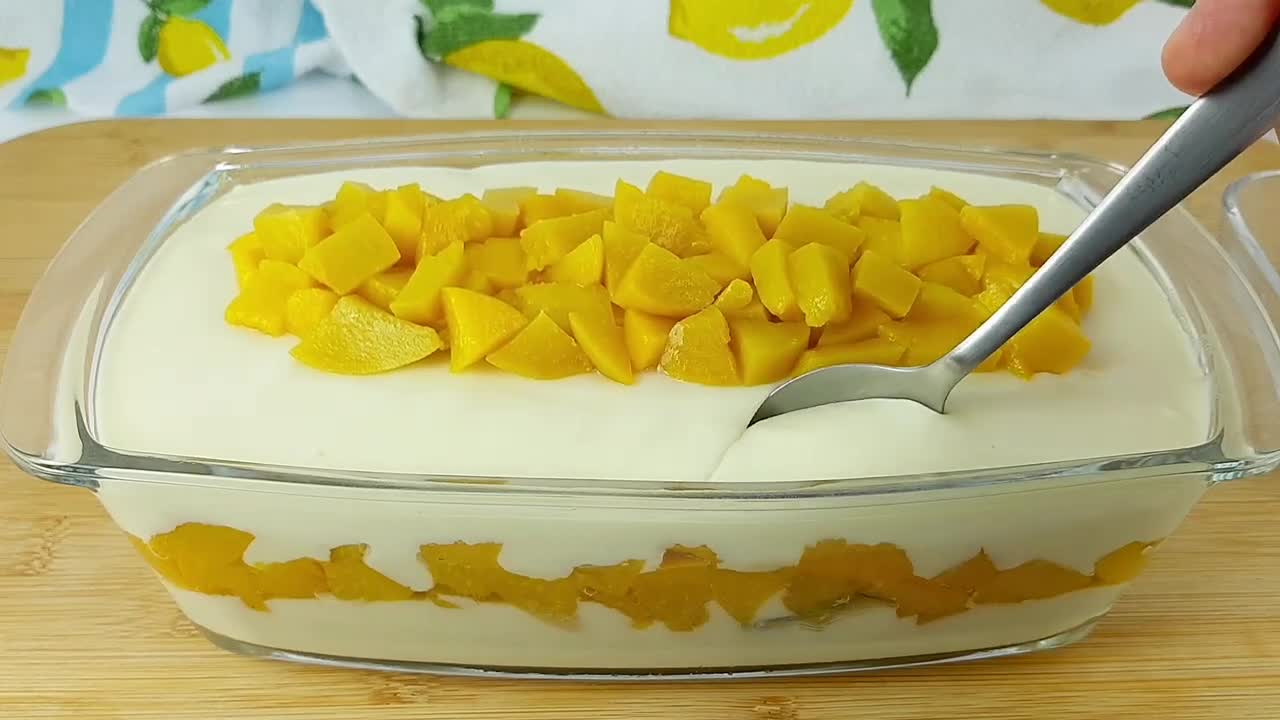 ( español) POSTRE DE DURAZNO