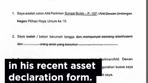 PKR man skips the fine print for asset declaration