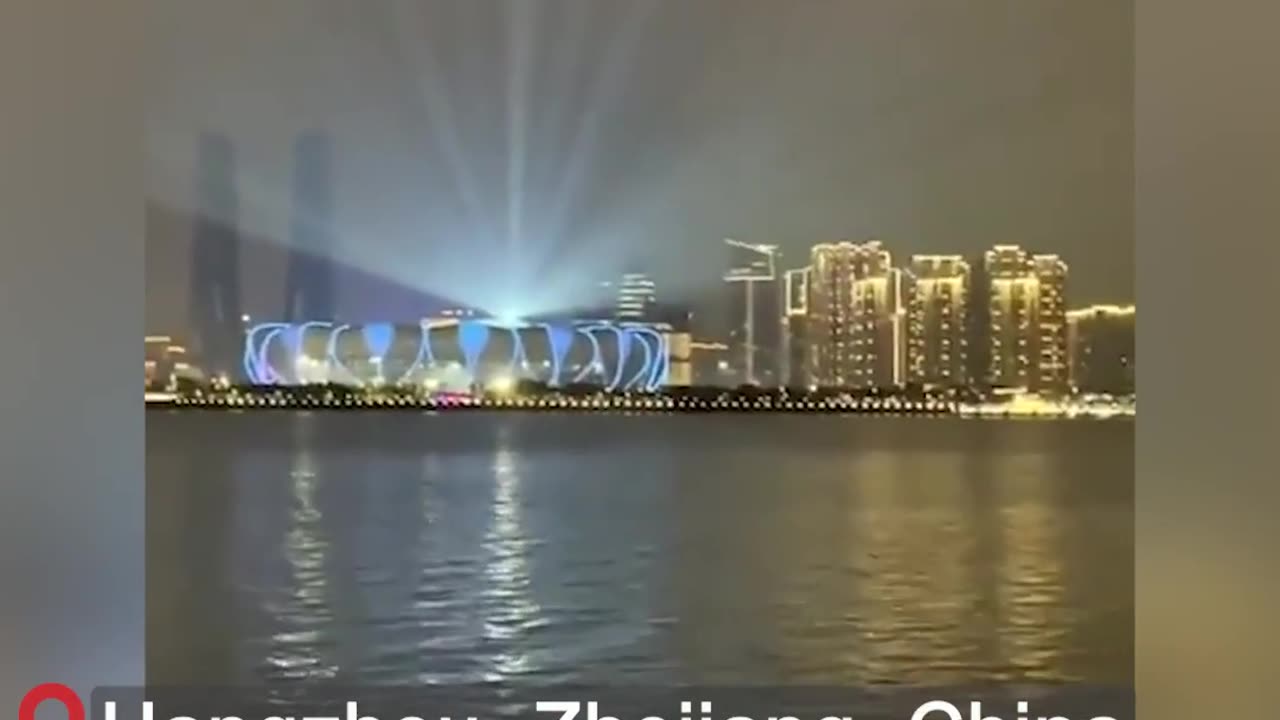 The fireworks display at the opening ceremony of the Hangzhou Asian Games was actually CG