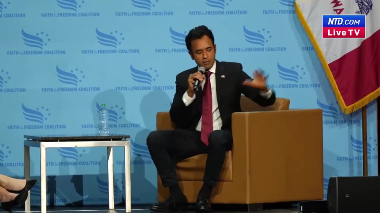 Vivek Ramaswamy Interview at the 2023 Iowa Faith & Freedom Coalition Town Hall