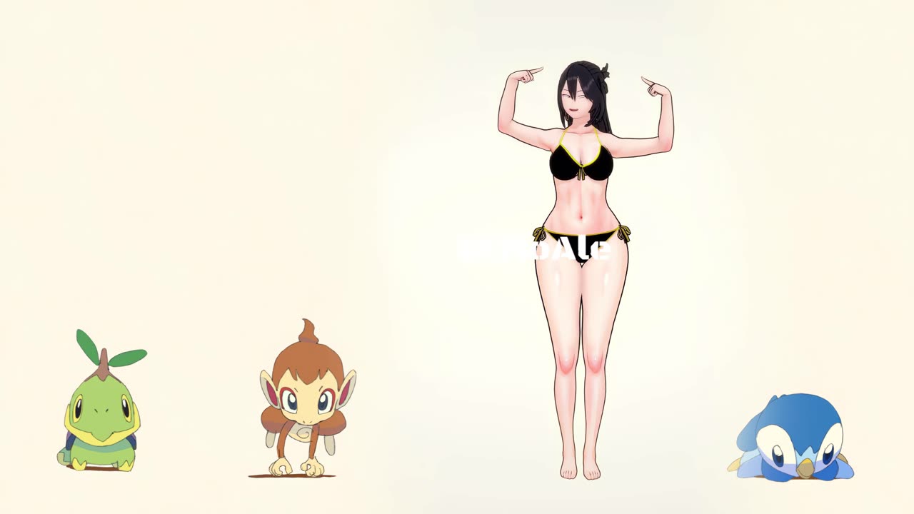 Nana Bikini My hero Academia Pokémon dancing POKÉDANCE #mmd #Nana #bnha #mha