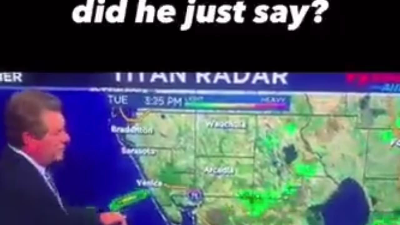 Cable News Weatherman Admits On-Air that the Military Alters the Weather