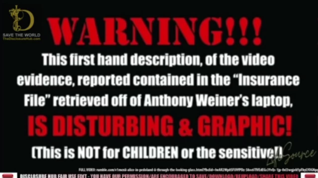 Believe it or don't. Officer's who investigated Anthony Weiner's Laptop.