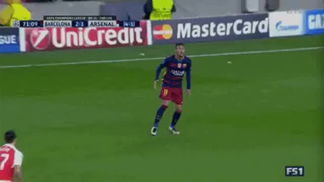 Neymar Skill in Ucl